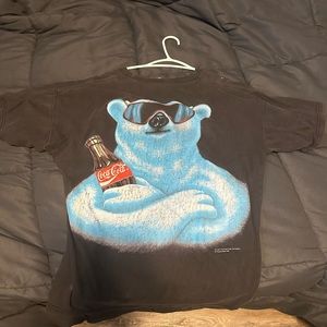 Coca Cola wear Polar bear shirt